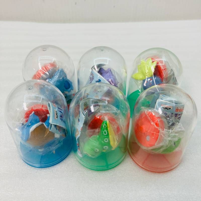 未使用品】【Part2／6種 】ポケットモンスター スタンプ151 Part2 6種