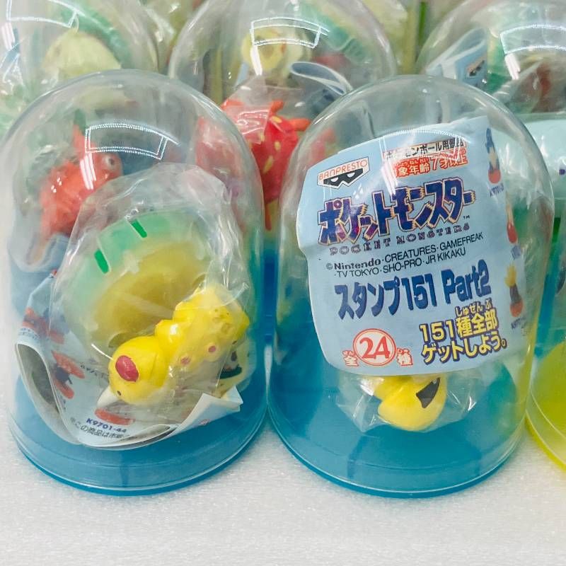未使用品】【23種セット】ポケットモンスター スタンプ151 カプセル