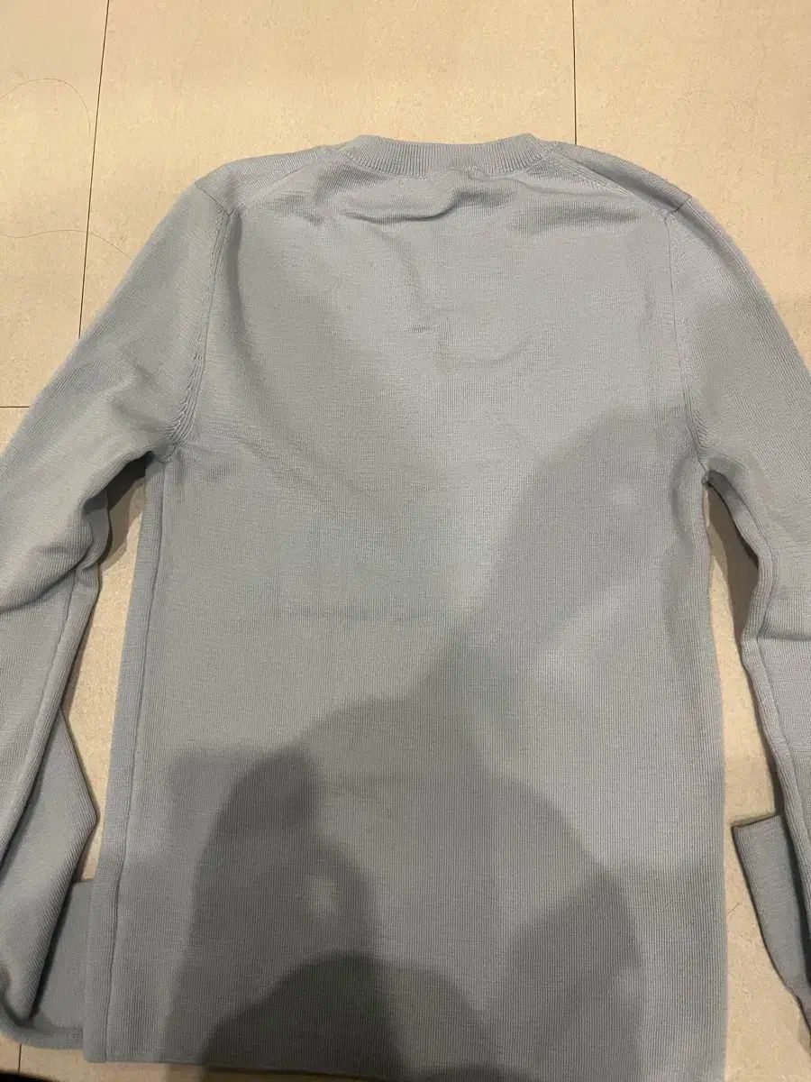  R 2 W スコットラウンドニット ベイビーブルー 長袖 ニット セーター
