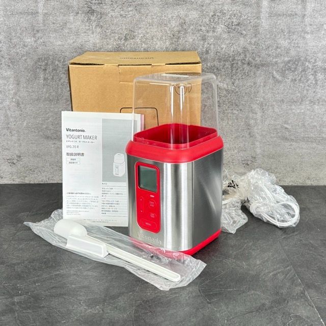 未使用品 Vitantonio ビタンドニオ ヨーグルトメーカー VYG-20-R 