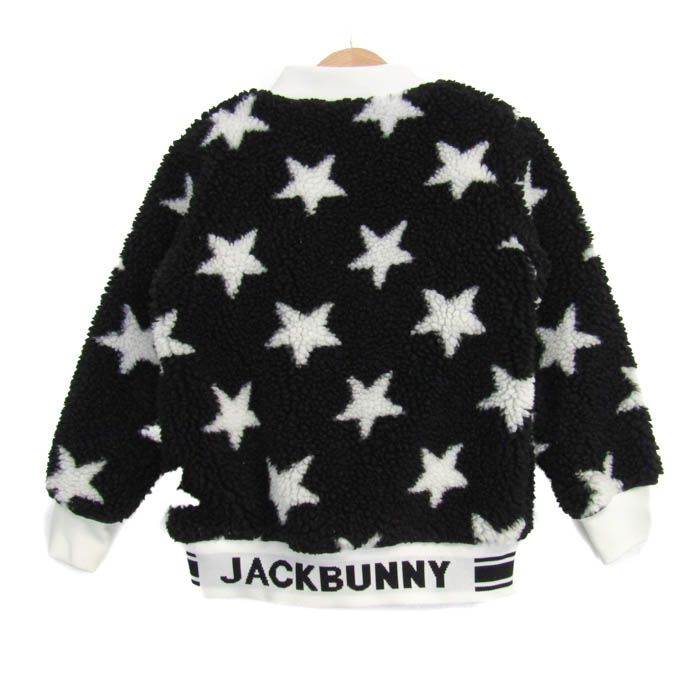 ジャックバニー ブルゾン ジャケット アウター ボアフリース 星柄