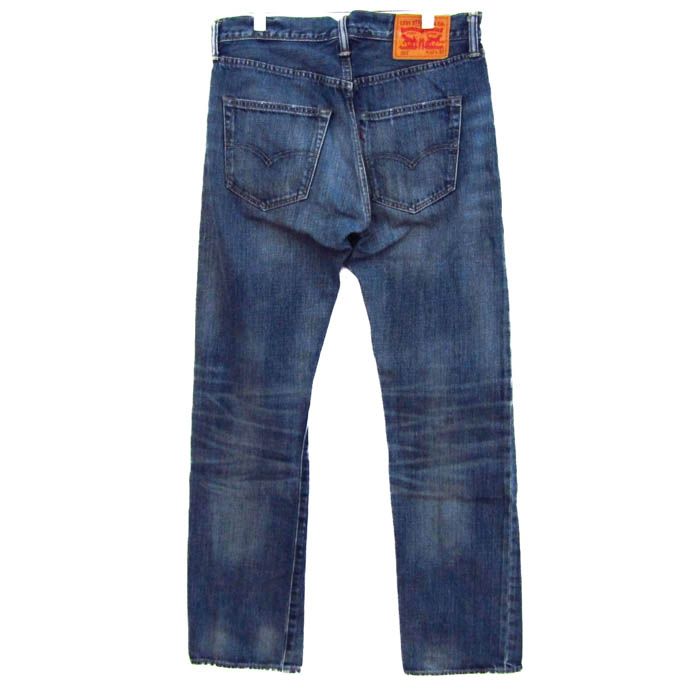 リーバイス デニムパンツ ジーンズ ジーパン 501 コットン ブランド ボトムス メンズ W 32|L インディゴ Levi s