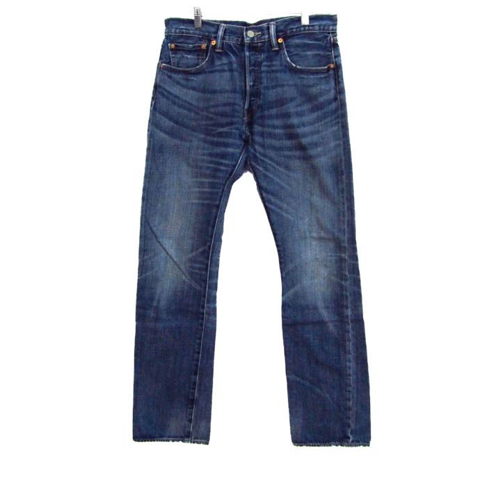リーバイス デニムパンツ ジーンズ ジーパン 501 コットン ブランド ボトムス メンズ W32|L32サイズ インディゴ Levi s