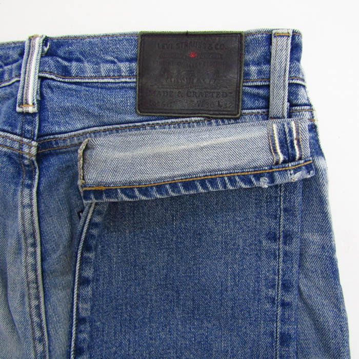  リーバイス デニムパンツ ジーンズ ジーパン ストレッチ ブランド ボトムス 日の丸タグ メンズ 30| ライトブルー Levi s その他 パンツ
