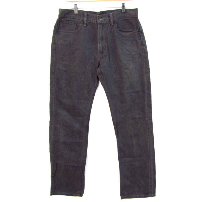 リーバイス デニムパンツ ジーンズ ジーパン 505 コットン ブランド ボトムス メンズ W33|L34サイズ グレー Levi s