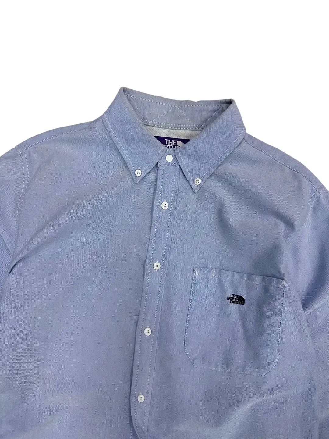 ザノースフェイス パープルレーベル シャンブレーシャツ