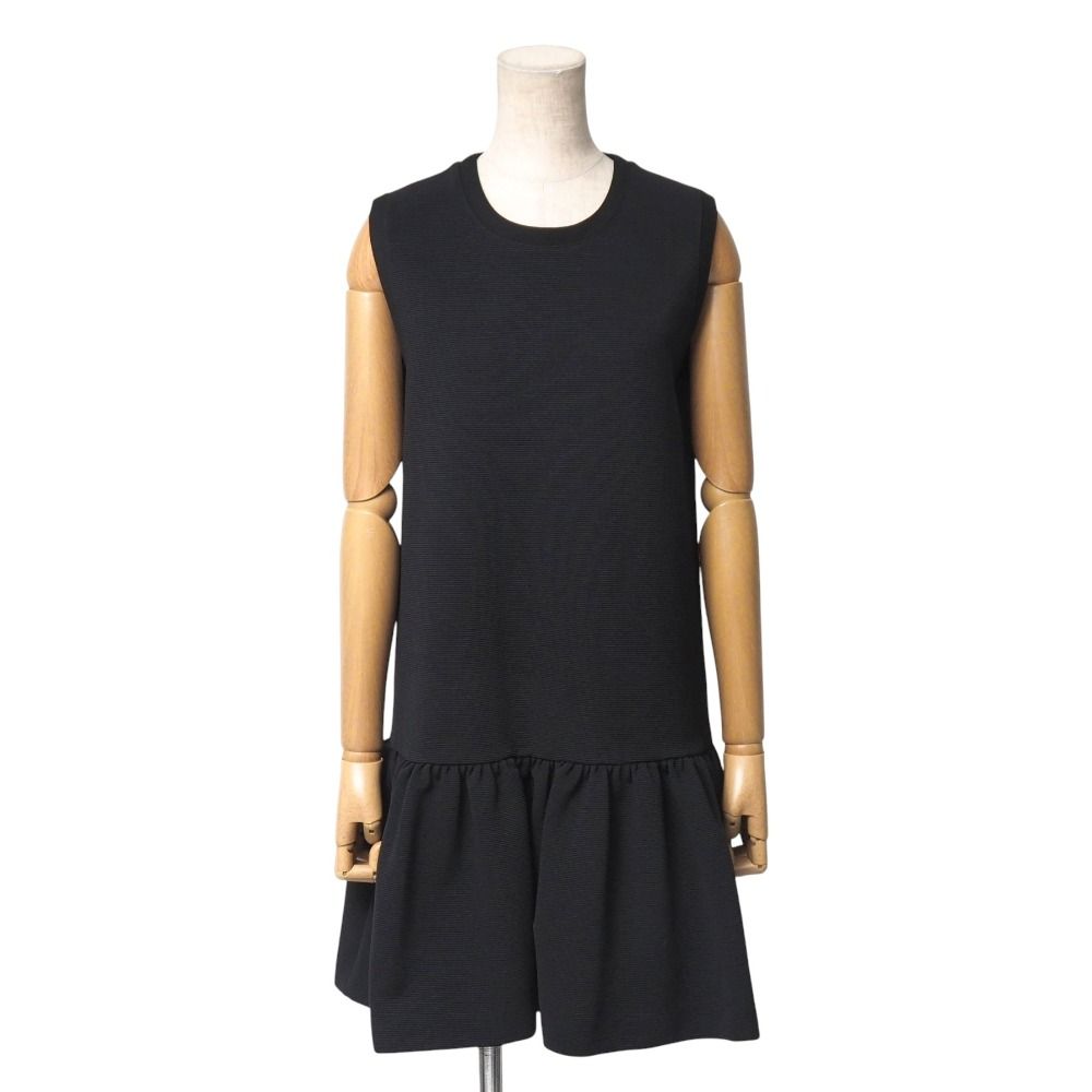 Miu Miu ミュウ ミュウ ワンピース サイズM ノースリーブ ミディ フ ワンピース イタリア製 ブランド古着 20251106 RA6561