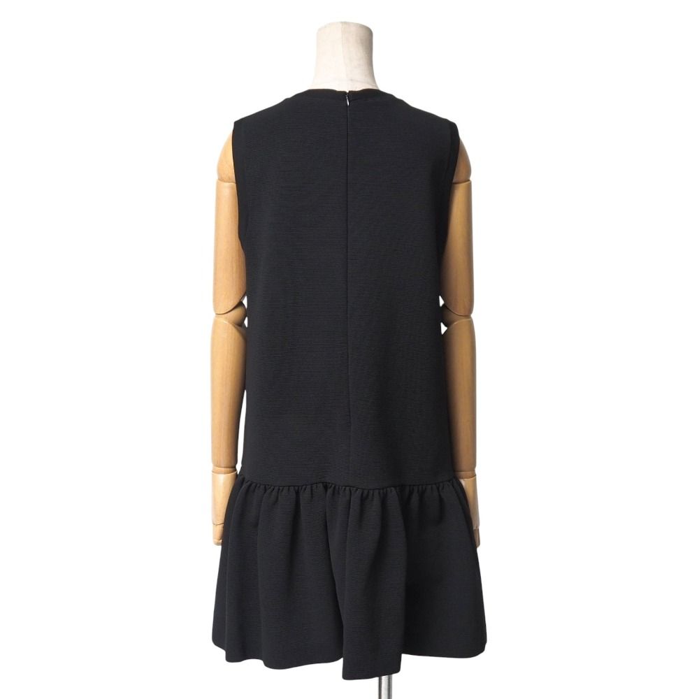 Miu Miu ミュウ ミュウ ワンピース サイズM ノースリーブ ミディ フ ワンピース イタリア製 ブランド古着 20251106|RA6561