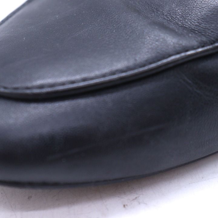 コーチ シグネチャー ビットローファー スリッポン シューズ ブランド 靴 黒 レディース 22.5サイズ ブラック COACH