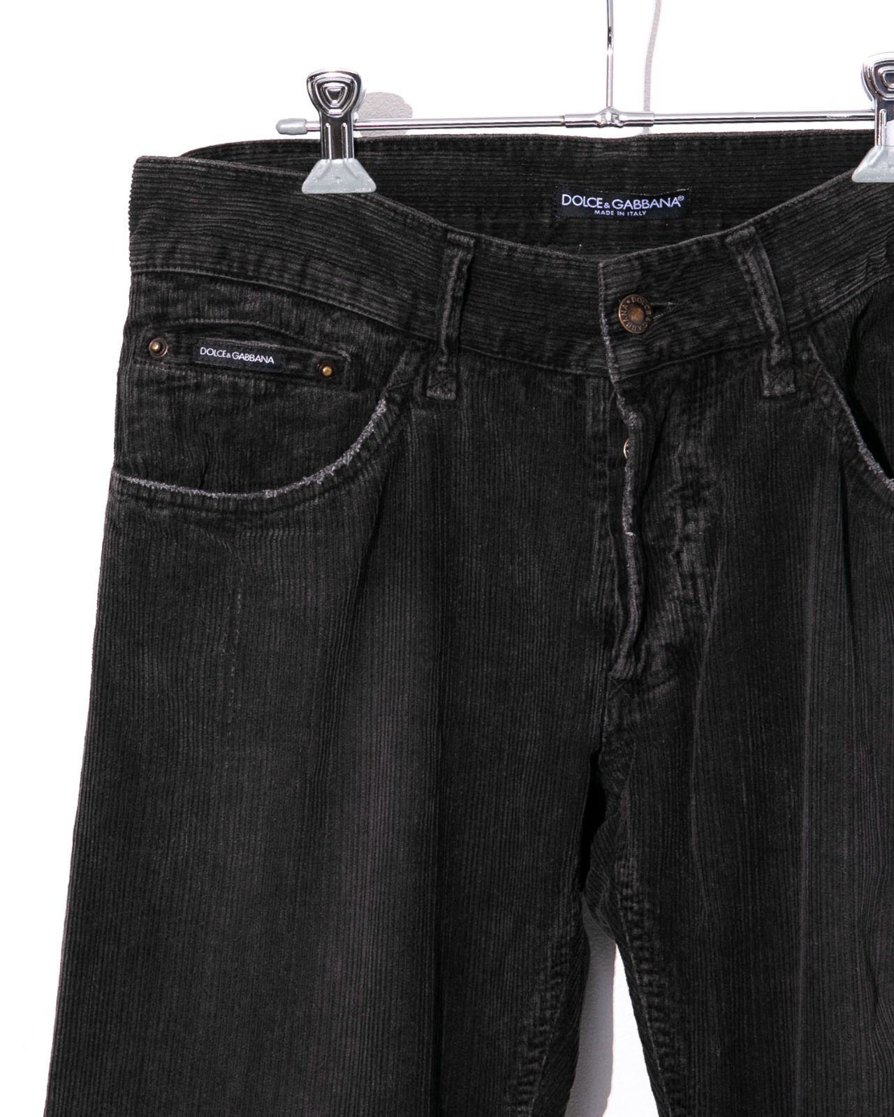 Dolce＆Gabbana ドルチェ-ガッバーナ コーディロイストレートパンツWDP 61|824 N