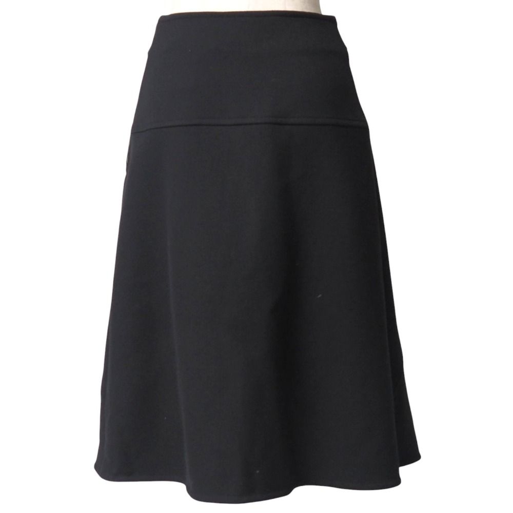 HERMES エルメス スカート サイズ34 ベルト装飾 切替フ タイト ひざ丈 ブランド古着 20251106|RA6567