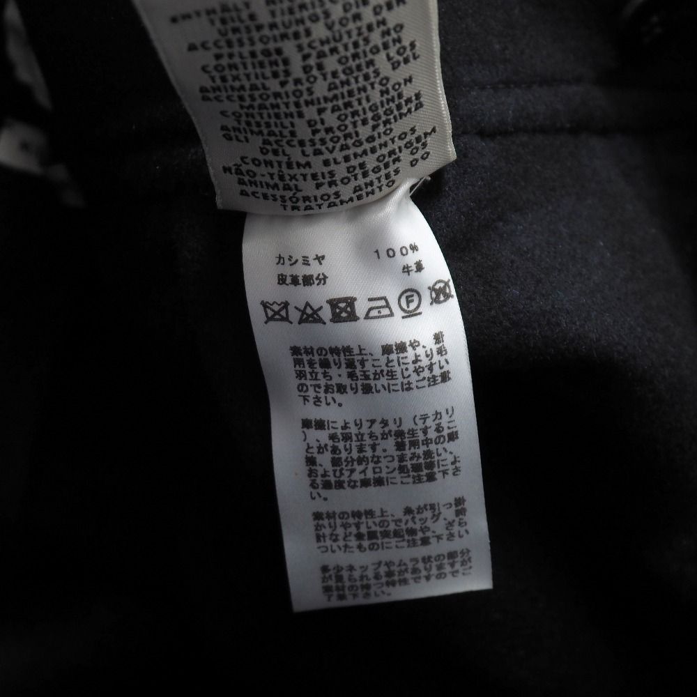 HERMES エルメス キュロット サイズ36 総カシミヤ ベルテッド プリーツ ラップ ショートパンツ フランス製 ブランド古着 20251106|RA6569 DECORATOM_COM_BR