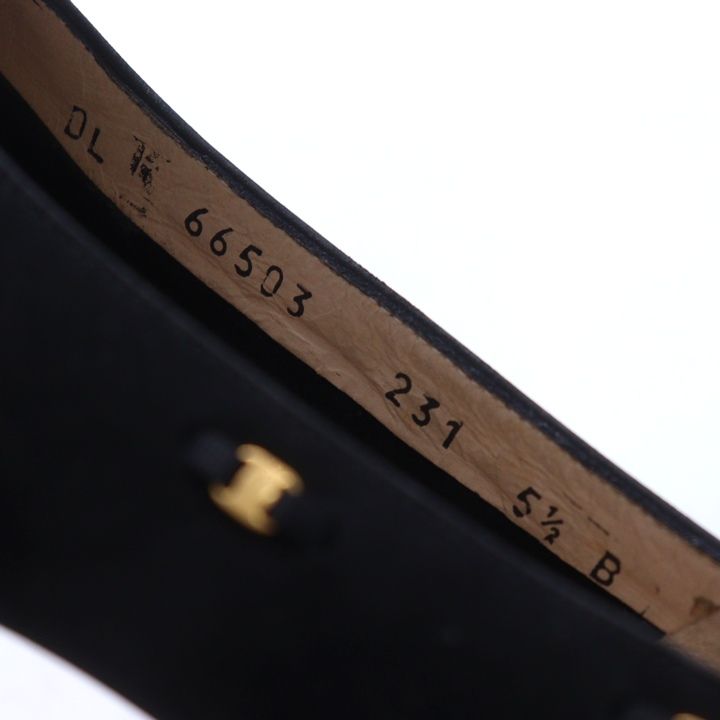  サルヴァトーレフェラガモ パンプス ヴァラ リボン シューズ ブランド 靴 レディース 5. ブラック Salvatore Ferragamo その他 靴