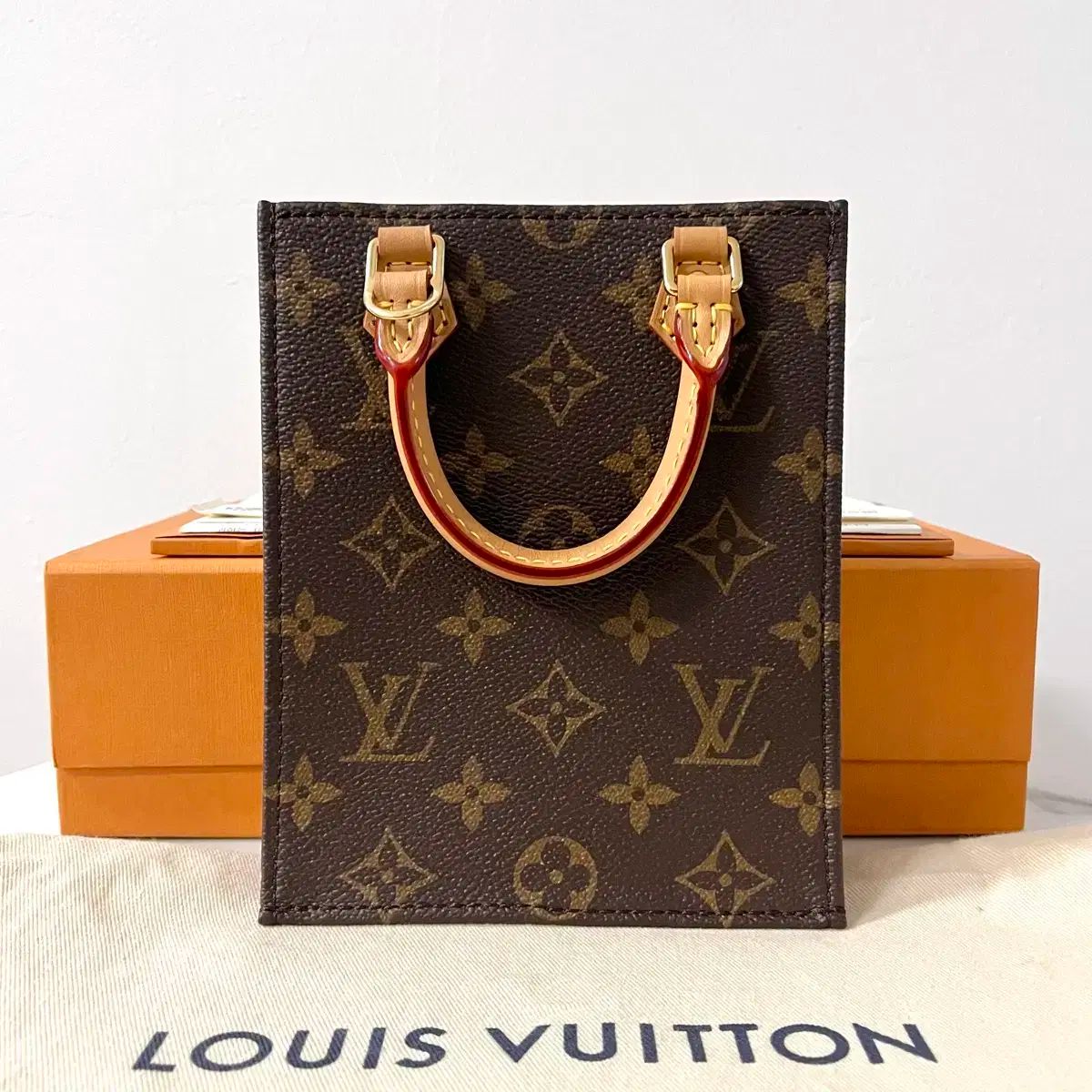 S 級|フルセット Louis Vuitton ルイヴィトン モノグラム プチ サックプラ クロスバック バッグ