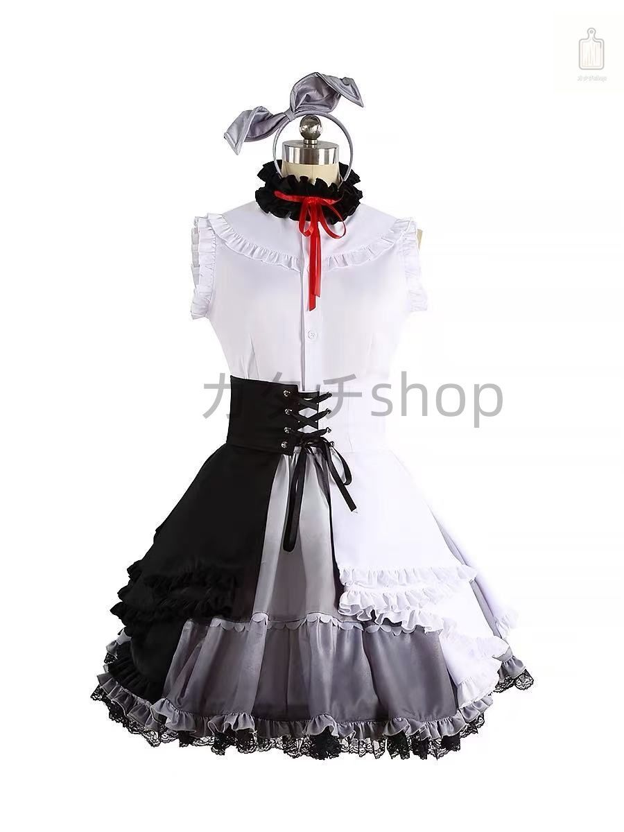 プロジェクトセカイカラフルステージ プロセカ 誰もいないセカイ 鏡音リン コスプレ衣装 カチューシャ 靴下付き cosplay 仮装 オーダーメ