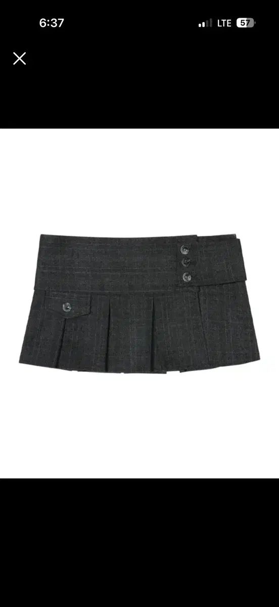 BOHEMSEO ボヘミアンソウル プリーツ Rab ラブ スカート ディープグレー s