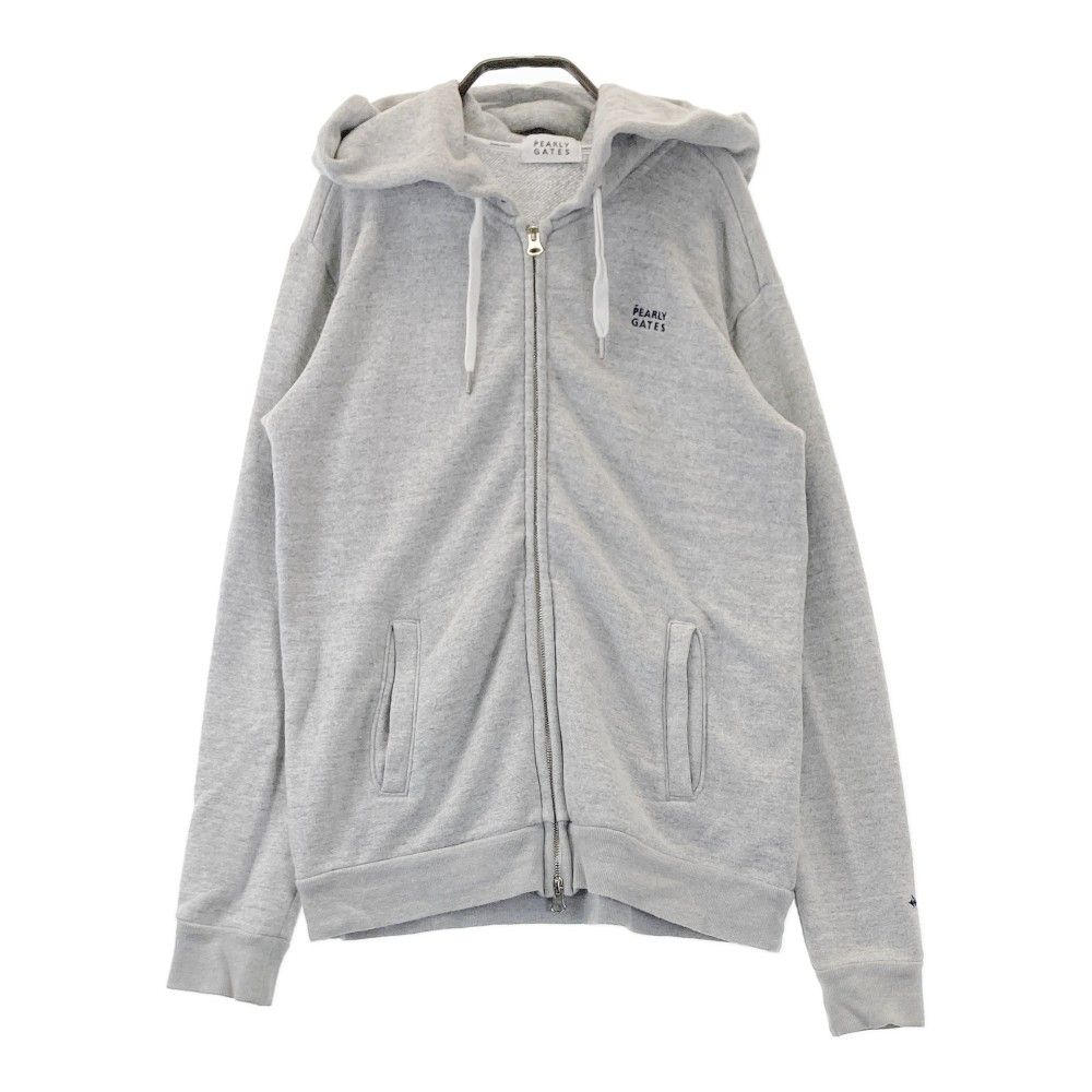 サイズ 0 PEARLY GATES パーリーゲイツ モデル ジップ パーカー グレー系 240101445229 ゴルフウェア レディース ストスト