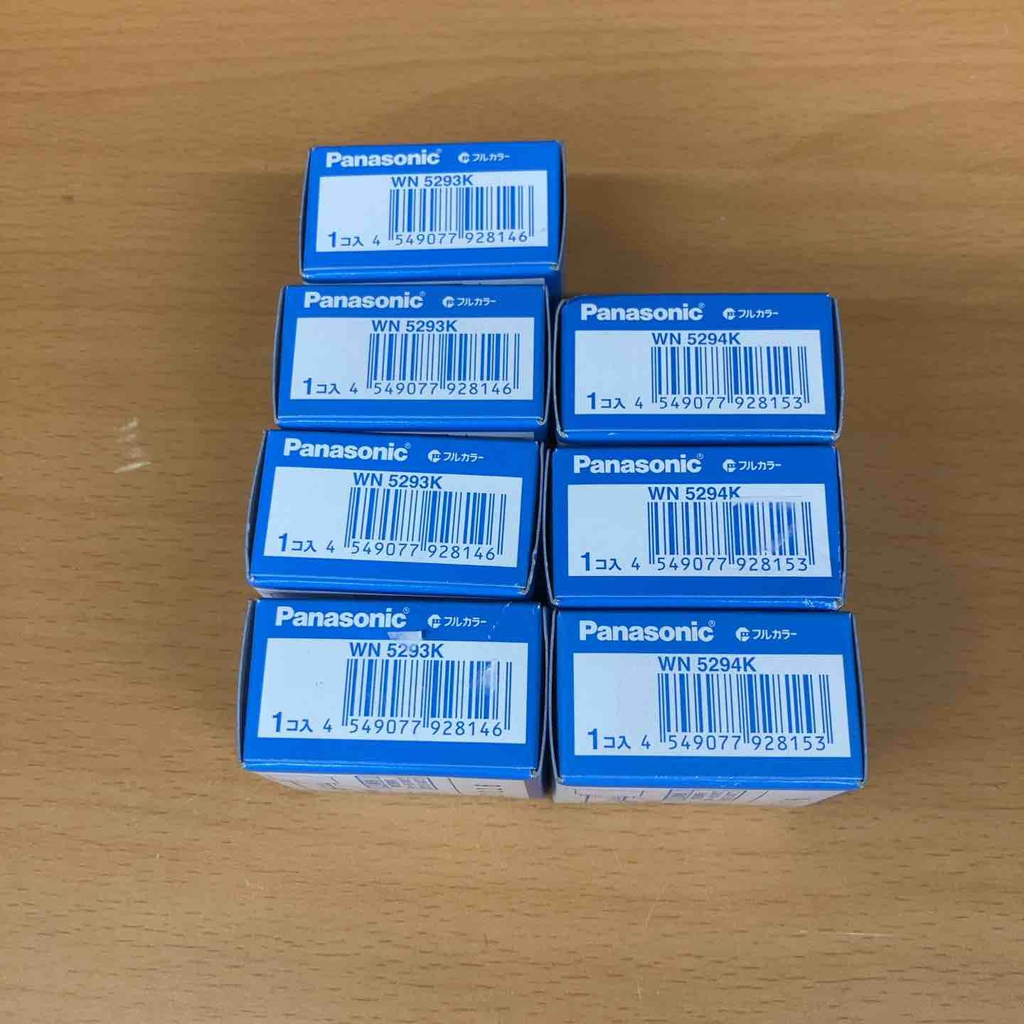 Panasonic パナソニック WN5293K 4個 WN5294K 3個 埋込電子浴室換気扇スイッチ 7個 越谷店