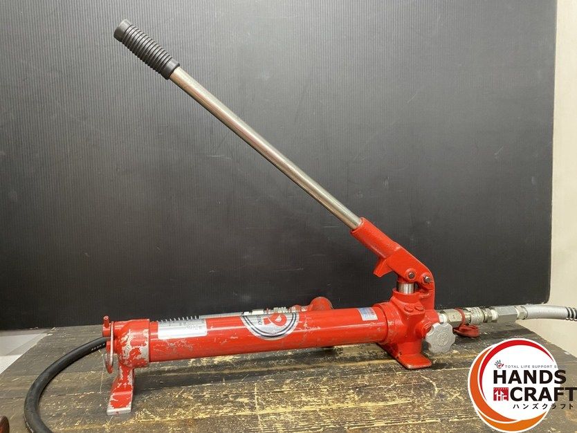 ● 品 RIKEN SEIKI 理研精機 P-1B 手動油圧ポンプ 最高使用圧力 高圧70MPa|低圧2MPa 吐出量 高圧2.3cm3|低圧13cm3