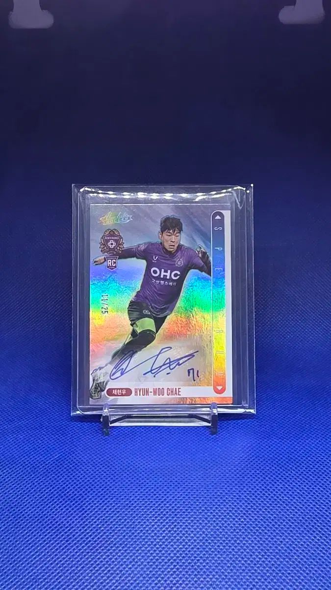 FCアンヨン ルーキー チェヒョン キムチェヒョン ウ 25 Spectrum オート Kリーグ アブソリュート