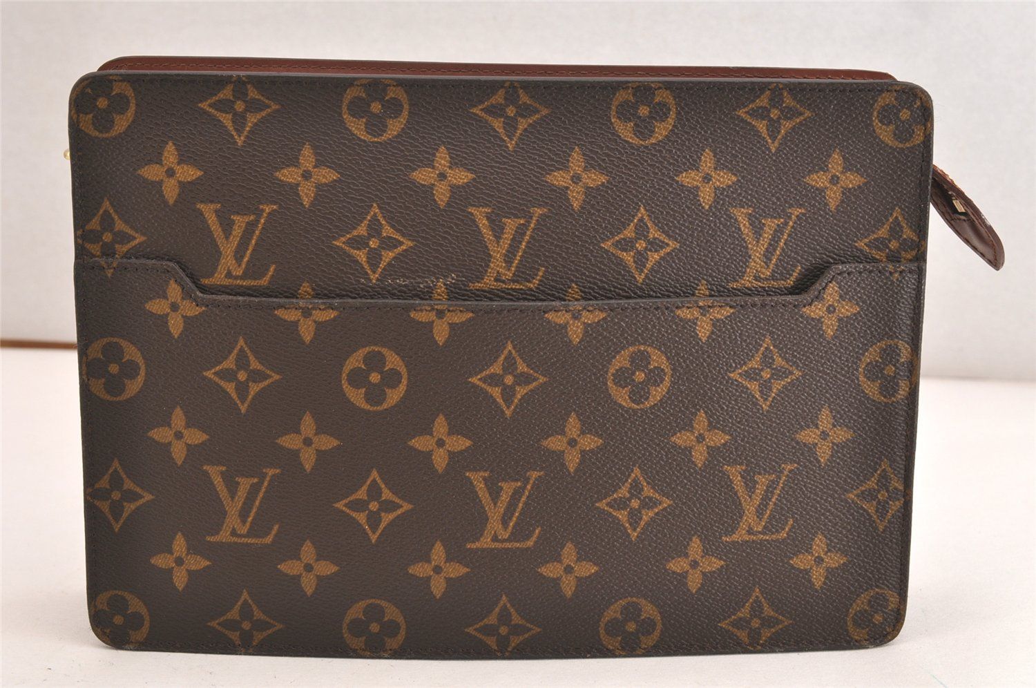 LOUIS VUITTON ルイヴィトン モノグラム ポシェット オム クラッチハンドバッグ M51795 LV 3871N