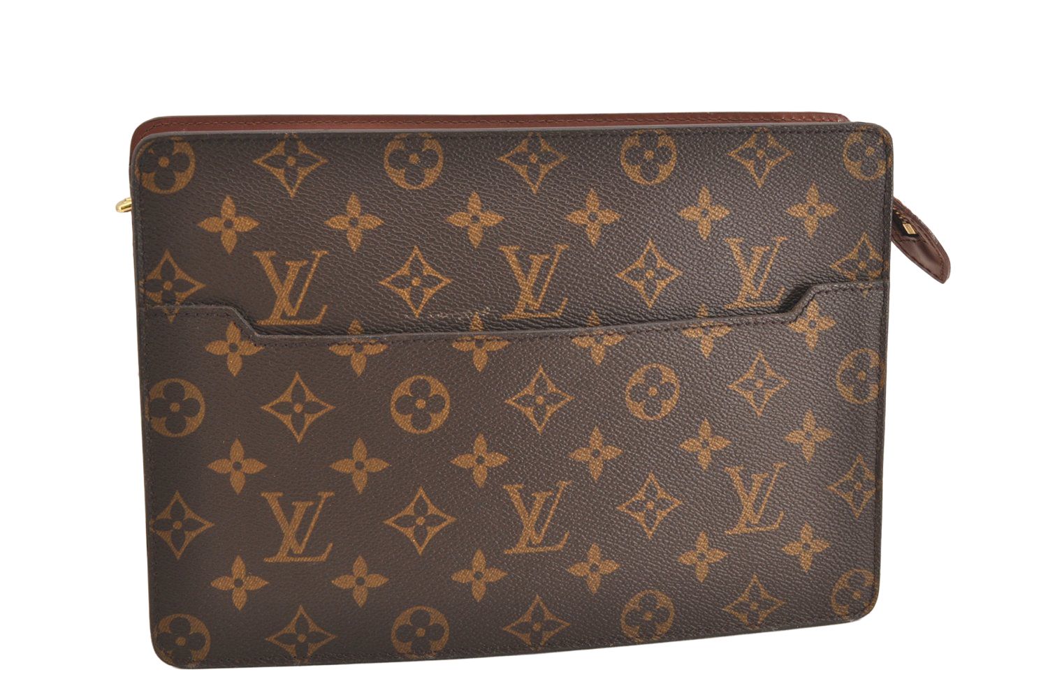 LOUIS VUITTON ルイヴィトン モノグラム ポシェット オム クラッチハンドバッグ M51795 LV 3871N