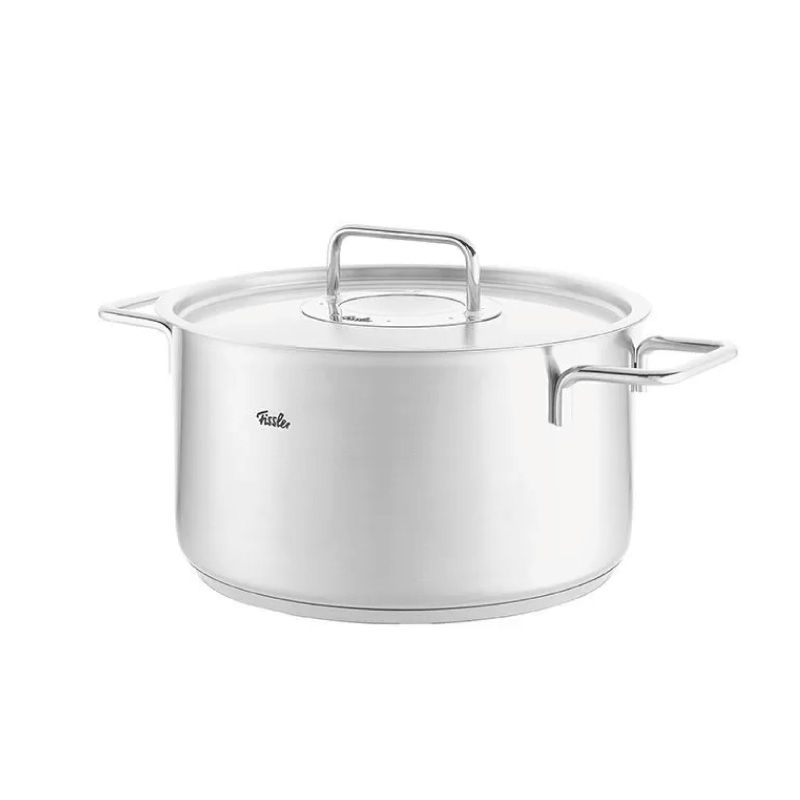 メーカー正規品 Fissler フィスラー Pure Collection シチューポット 24cm ステンレス製 IH対応 高耐久鍋