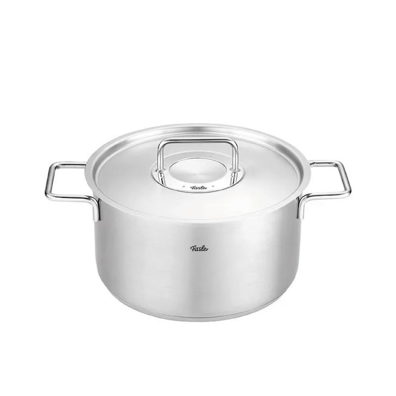メーカー正規品 Fissler フィスラー Pure Collection シチューポット 24cm ステンレス製 IH対応 高耐久鍋