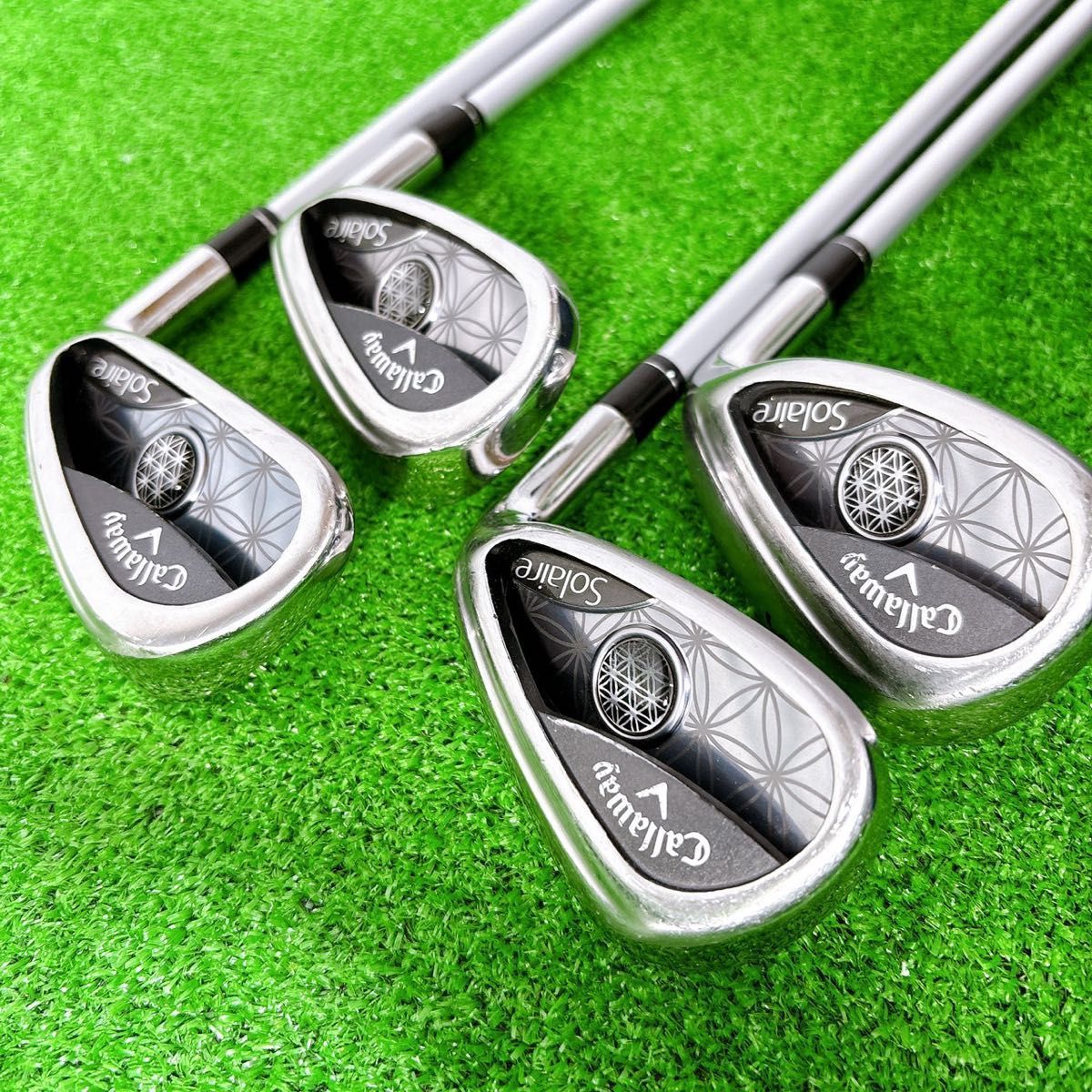 現行 レディース キャロウェイ ソレイル Solaire アイアン4本セット L