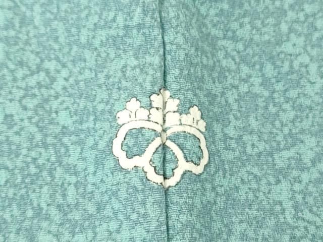 平和屋着物▽京友禅の第一人者 松井青々 色留袖 単衣 槍梅に松 たたき