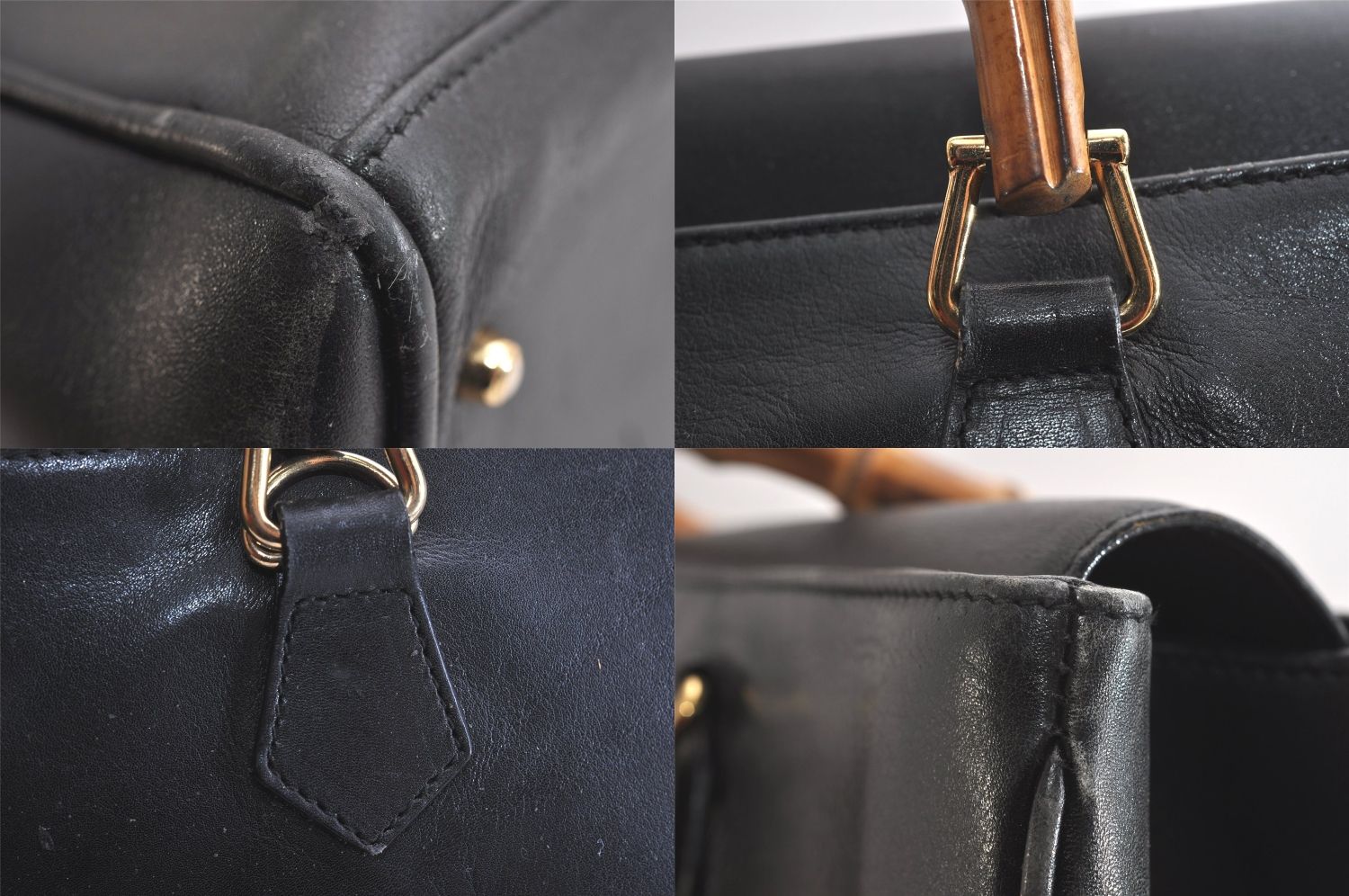 ショルダーハンドバッグ レザー