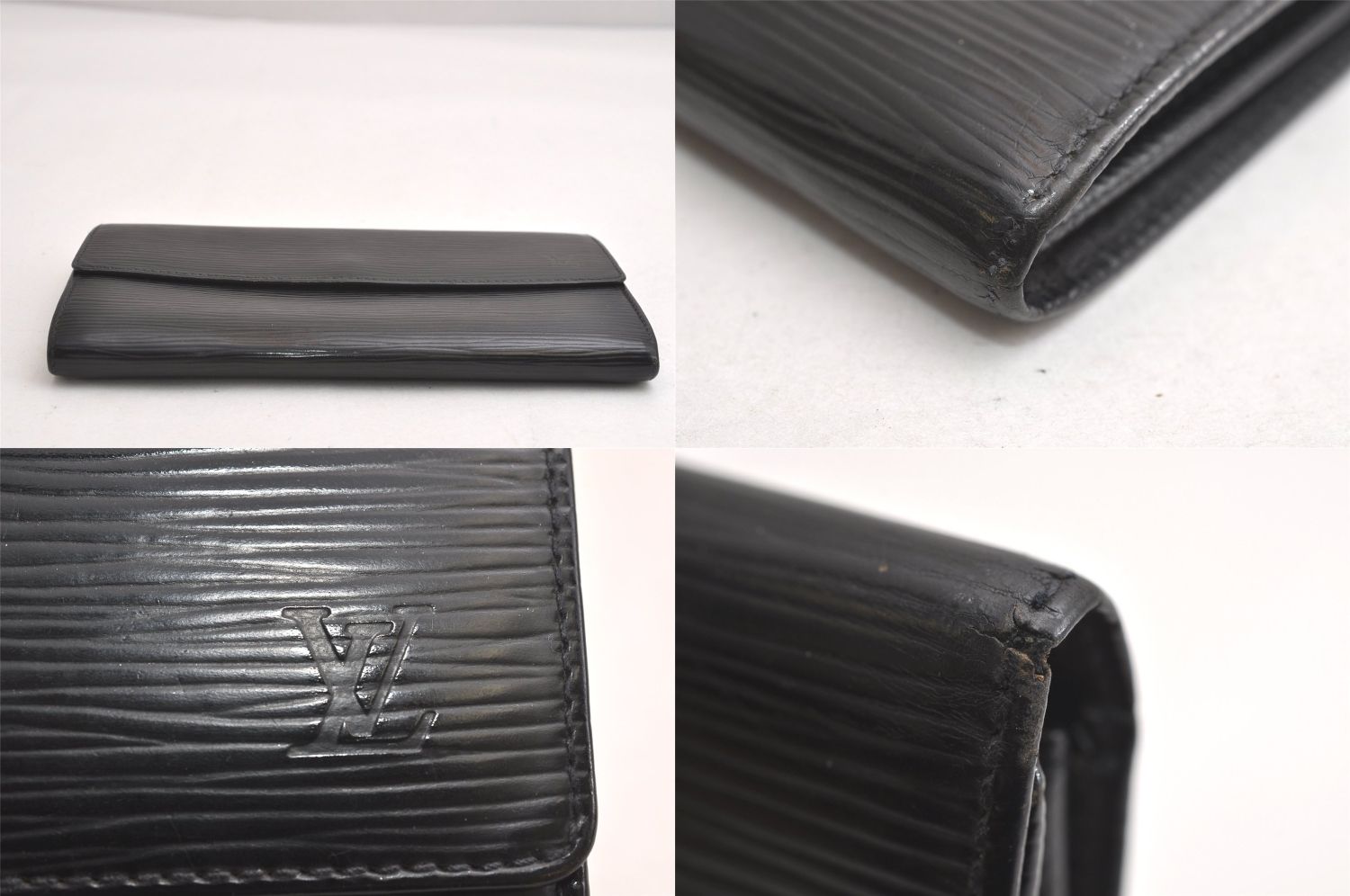 LOUIS VUITTON ルイヴィトン エピ ポシェット ポルト モネ クレディ