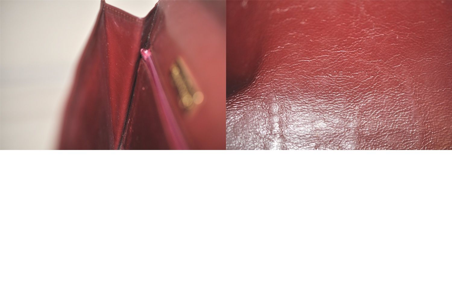 CARTIER カルティエ マストドゥカルティエ クラッチハンドバッグ レザー ボルドー レッド 4058N DECORATOM_COM_BR