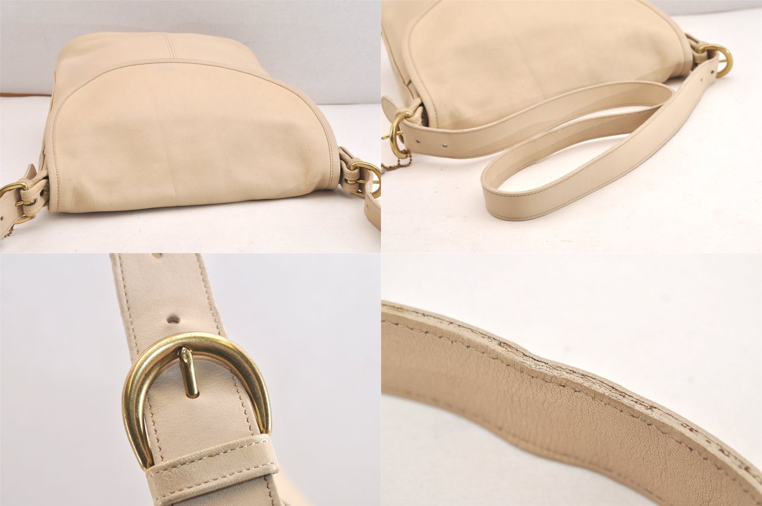 ショルダークロスボディーバッグ レザー