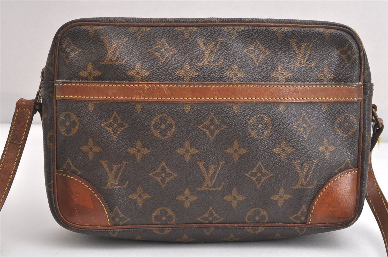 LOUIS VUITTON ルイヴィトン モノグラム トロカデロ 27 ショルダークロスバッグ M51274 LV 4074N