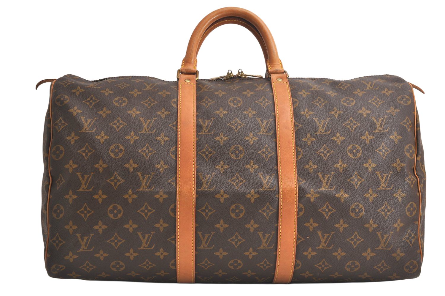 LOUIS VUITTON ルイヴィトン モノグラム キーポル 50 トラベルボストンバッグ M41426 LV 4075N
