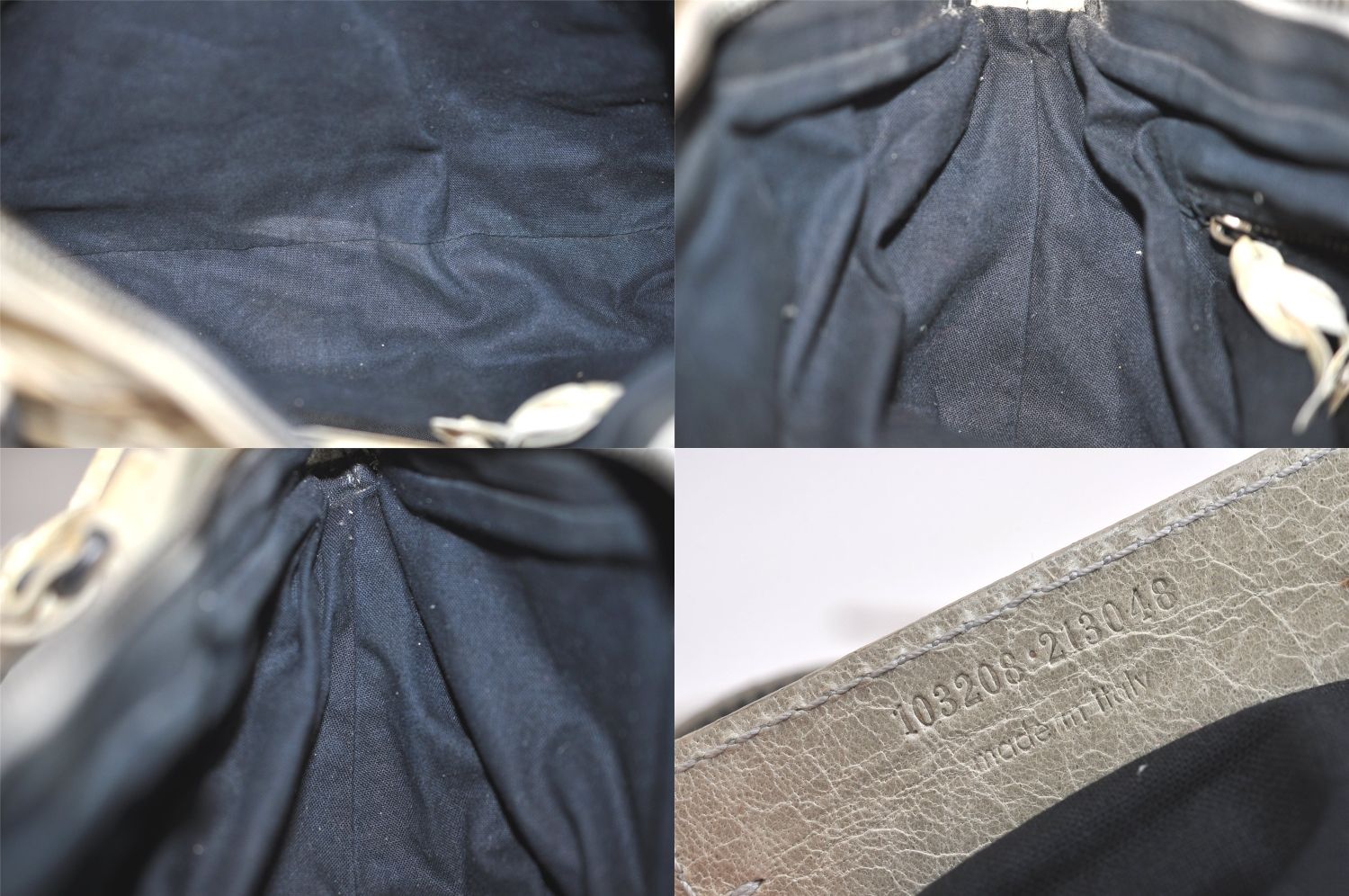 BALENCIAGA バレンシアガ クラシック ザ ファースト 2Way ショルダーハンドバッグ レザー グリーン 4088N DECORATOM_COM_BR