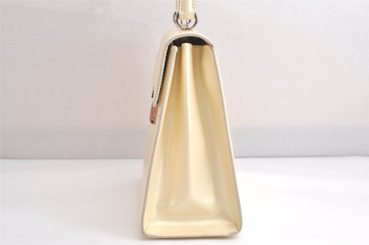 GUCCI グッチ ヴィンテージ 2Way ショルダーハンドバッグ 財布 レザー ホワイト ジャンク 4095N DECORATOM_COM_BR