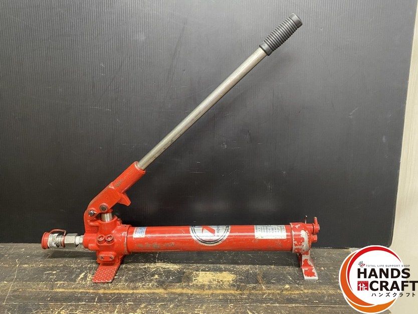 ● 品 RIKEN SEIKI 理研精機 P-1B 手動油圧ポンプ 2 最高使用圧力 高圧70MPa|低圧2MPa 吐出量 高圧2.3cm3|低圧13cm3