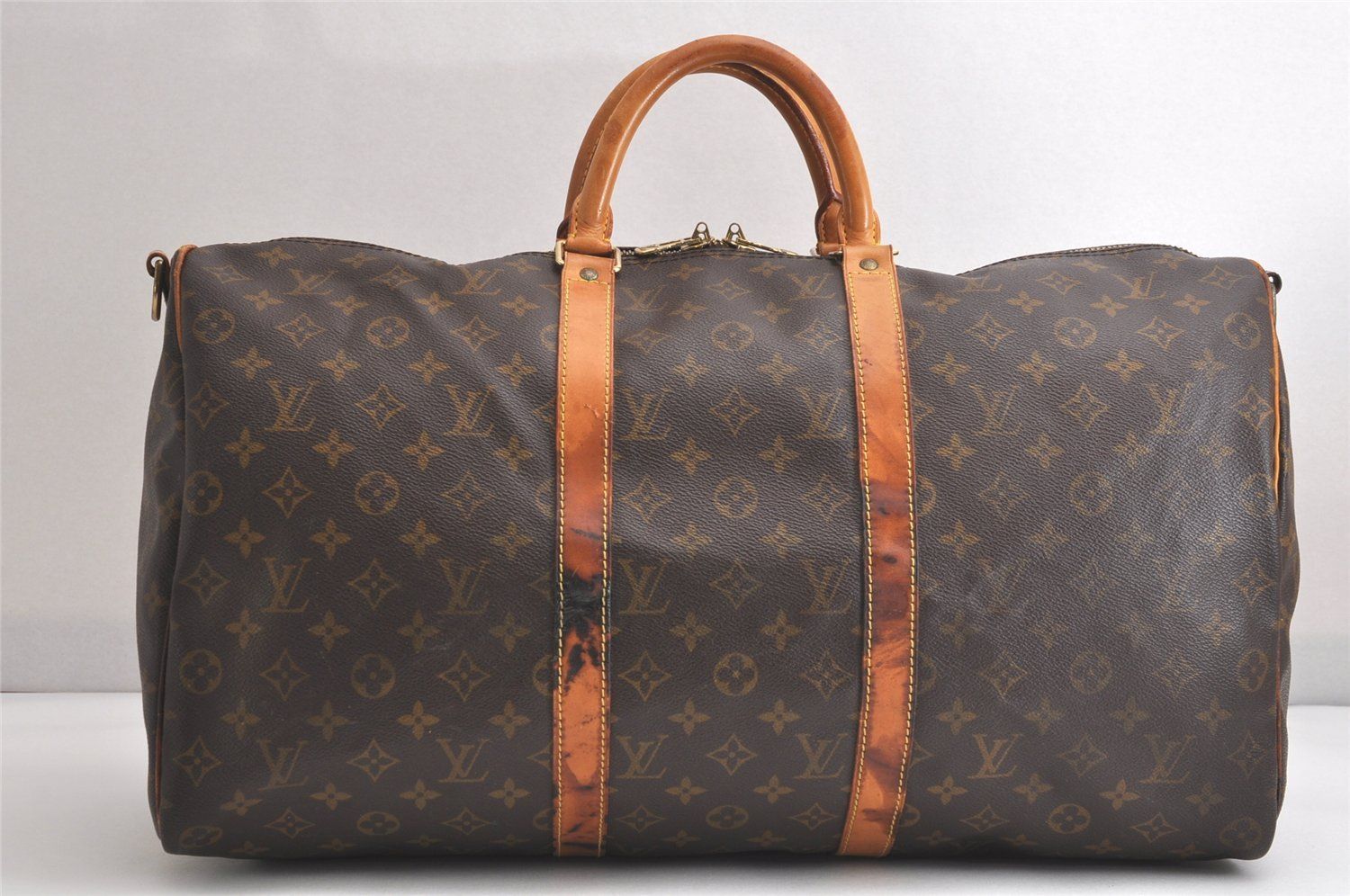 LOUIS VUITTON ルイヴィトン モノグラム キーポル バンドリエール 50 M41416 ボストンバッグ 4111N