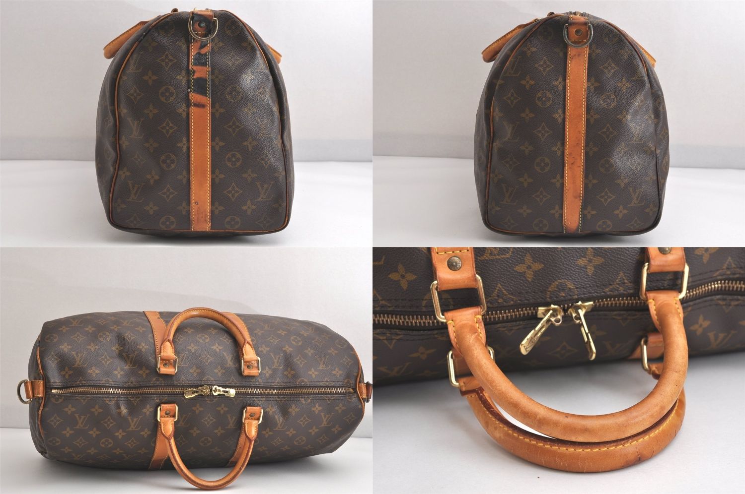 LOUIS VUITTON ルイヴィトン モノグラム キーポル バンドリエール 50 M41416 ボストンバッグ 4111N DECORATOM_COM_BR