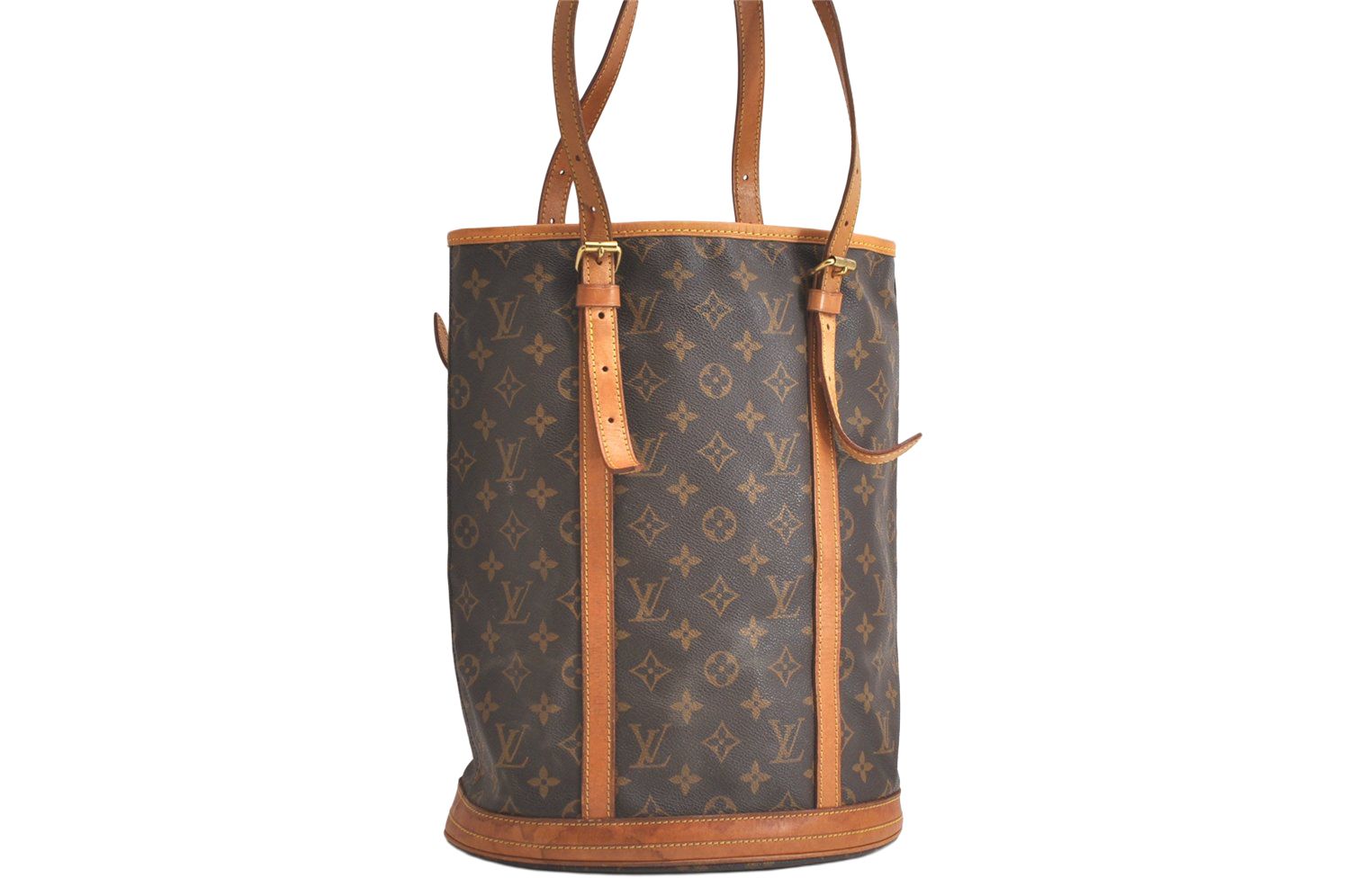 LOUIS VUITTON ルイヴィトン モノグラム バケット GM ショルダートートバッグ M 42236 LV 4134 N