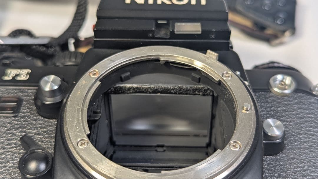 簡易動作確認済み Nikon F3 フィルムカメラ レンズセット - メルカリ