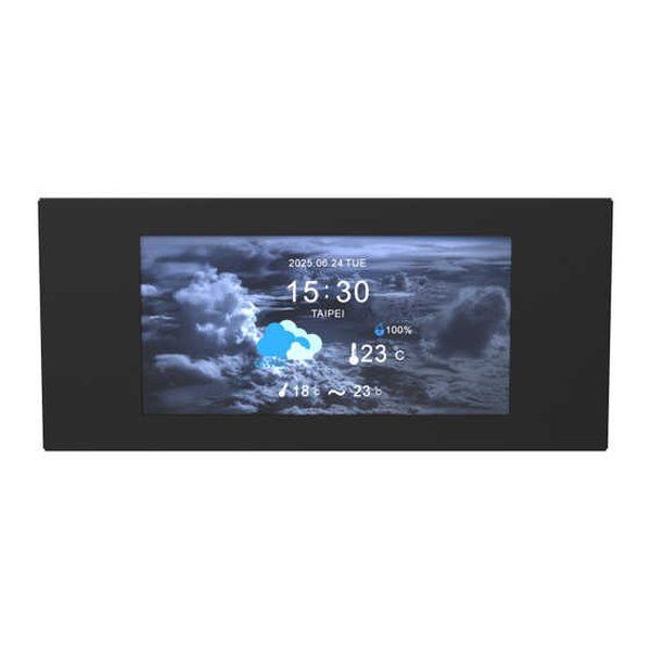 thermaltake サーマルテイク 6.0 inch LCD Panel Kit for View 600 TG Black AC-080-OO 1 NAN-A 2662550
