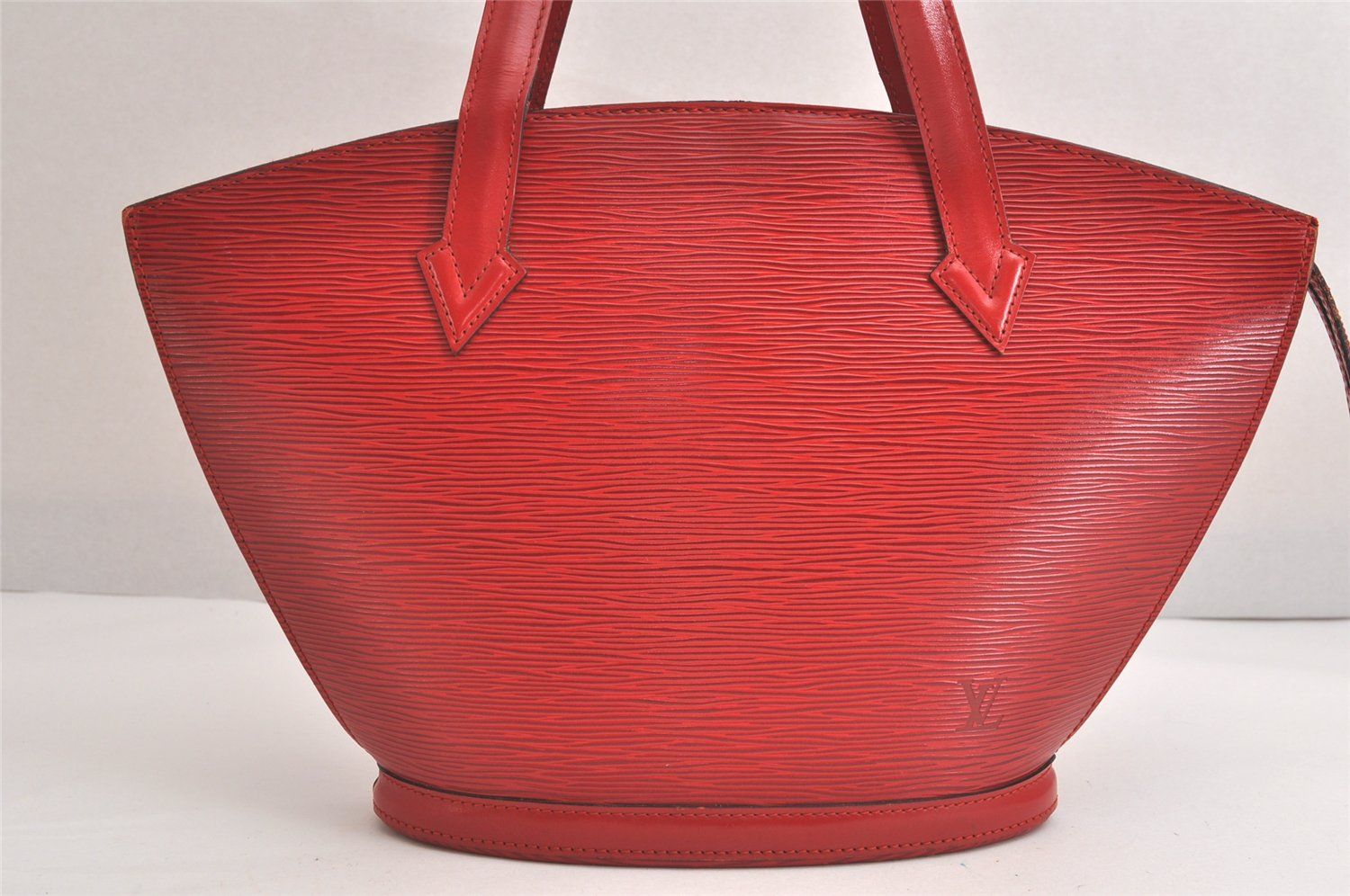 LOUIS VUITTON ルイヴィトン エピ サンジャック ハンドバッグ レッド M52277 LV 4230N