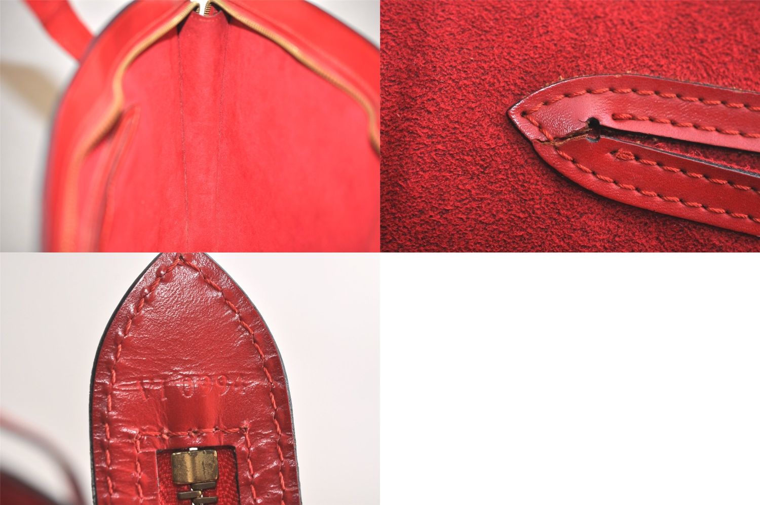 LOUIS VUITTON ルイヴィトン エピ サンジャック ハンドバッグ レッド M52277 LV 4230N DECORATOM_COM_BR