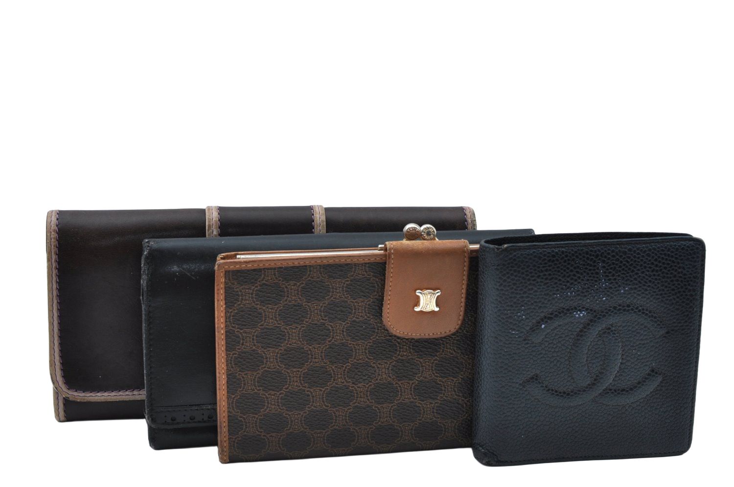 GUCCI シャネル セリーヌ TOD'S ヴィンテージ 長財布 二つ折り財布