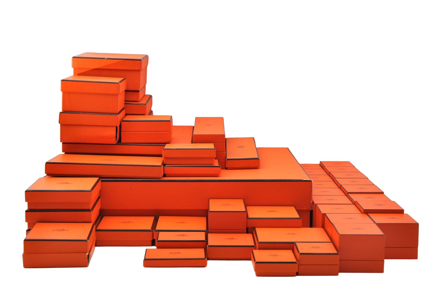 HERMES エルメス 指輪 箱 箱 ジュエリー 箱 47 セット オレンジ L2827