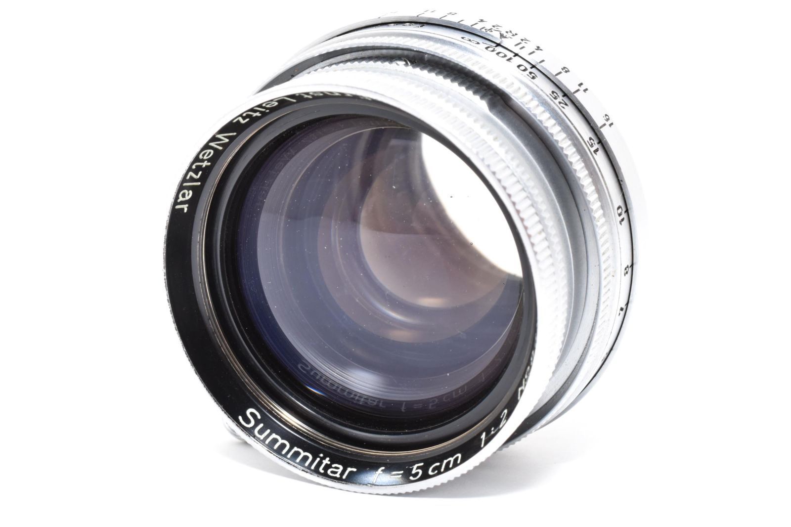 Leica Summitar 5cm ライカ 50mm F2 Lマウント 公式通販 ☆外観極上