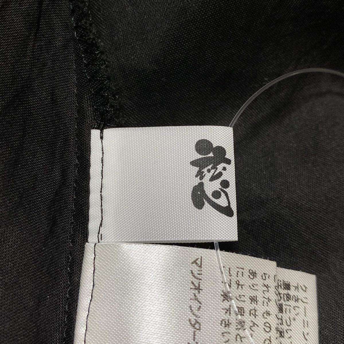 安い！かわいい！ 慈雨 ジウ センソユニコ 七分袖シャツブラウス サイズ40 M レディース - 黒 シースルー